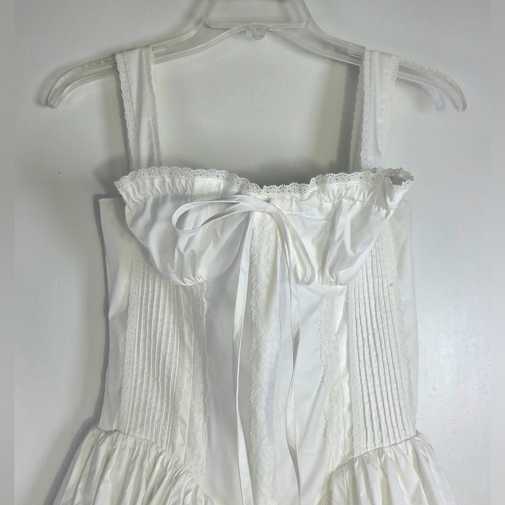 NEW MISS ROSIER CAMILLE CORSET COQUETTE MINI DRESS. - Picture 4 of 10
